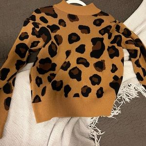 Leopard Print Sweater
